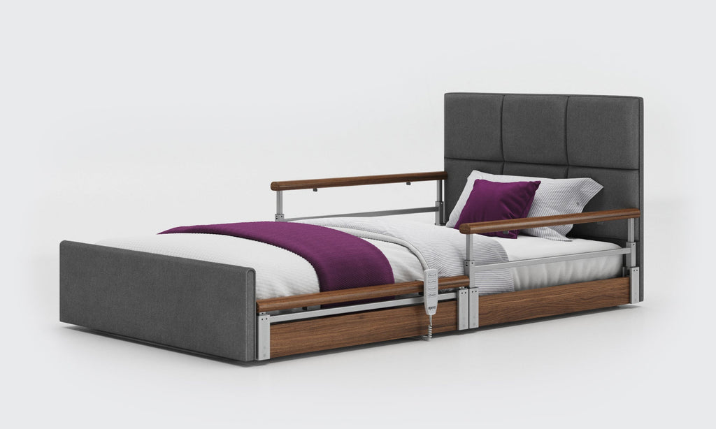 Opera Beds Solo Comfort Plus Profiling Floor Bed - Ultra-Low Falls Prevention Bed - Detail View 81