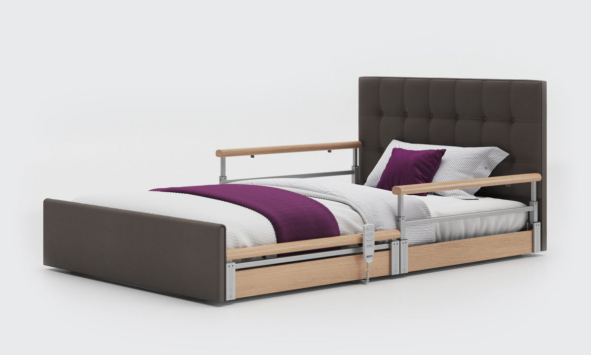 Opera Beds Solo Comfort Plus Profiling Floor Bed - Ultra-Low Falls Prevention Bed - Detail View 84