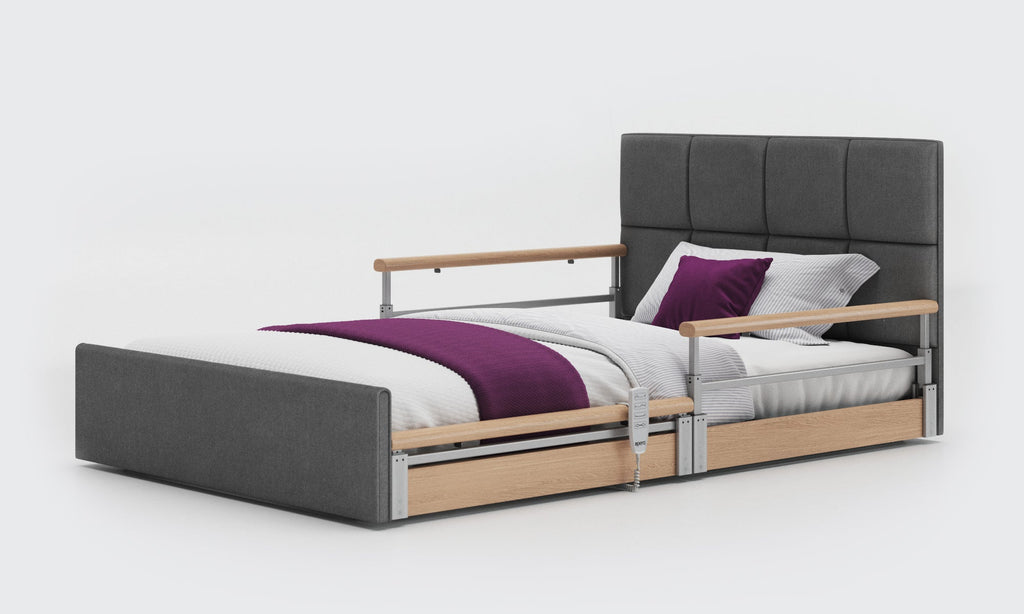 Opera Beds Solo Comfort Plus Profiling Floor Bed - Ultra-Low Falls Prevention Bed - Detail View 87