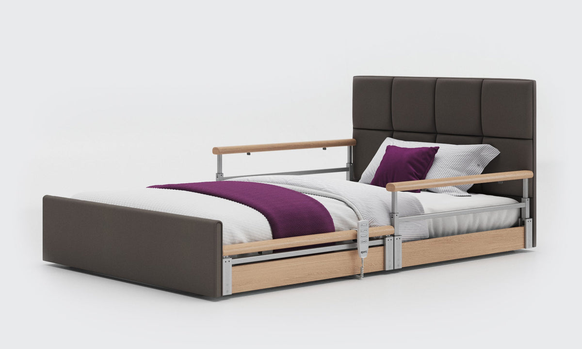 Opera Beds Solo Comfort Plus Profiling Floor Bed - Ultra-Low Falls Prevention Bed - Detail View 88