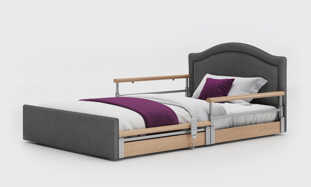 Opera Beds Solo Comfort Plus Profiling Floor Bed - Ultra-Low Falls Prevention Bed - Detail View 85