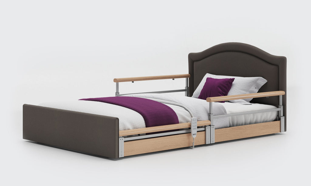 Opera Beds Solo Comfort Plus Profiling Floor Bed - Ultra-Low Falls Prevention Bed - Detail View 86