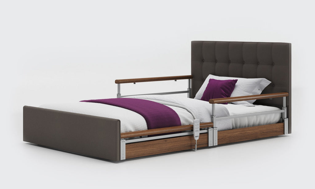 Opera Beds Solo Comfort Plus Profiling Floor Bed - Ultra-Low Falls Prevention Bed - Detail View 90