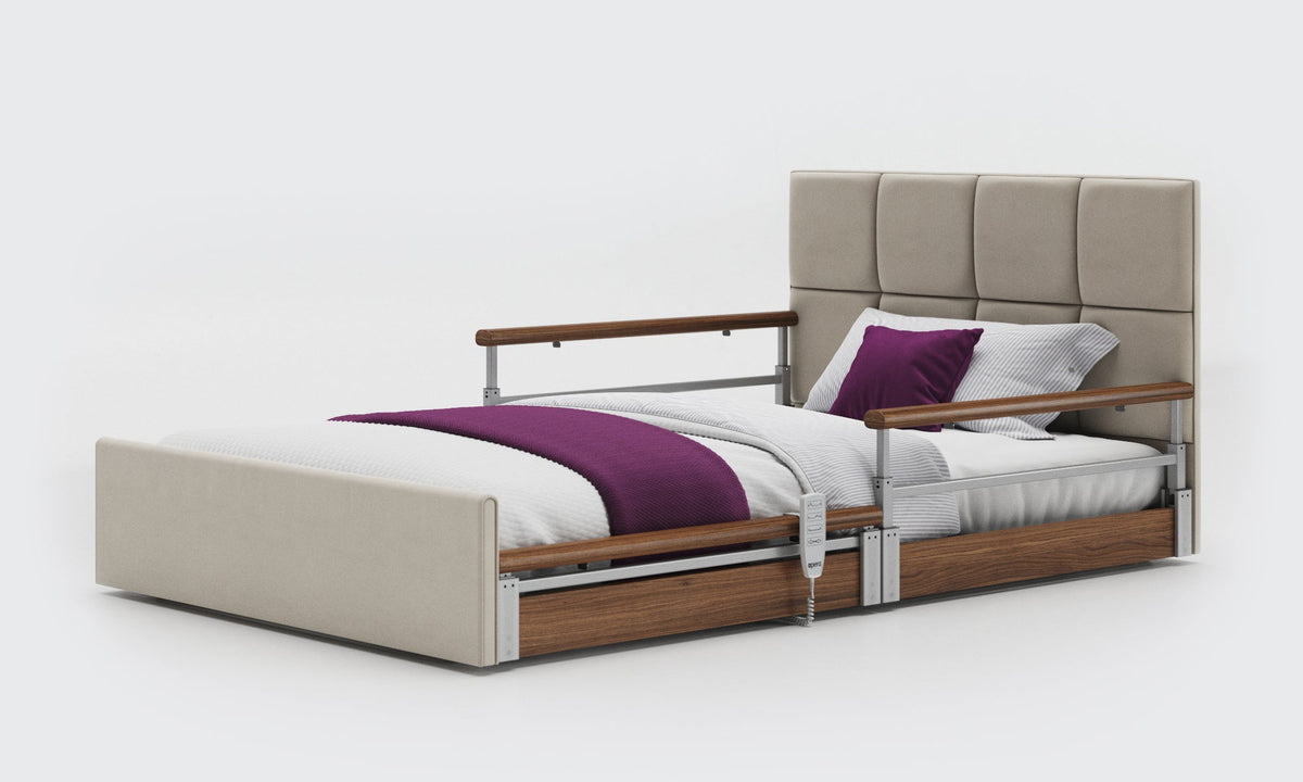 Opera Beds Solo Comfort Plus Profiling Floor Bed - Ultra-Low Falls Prevention Bed - Detail View 95