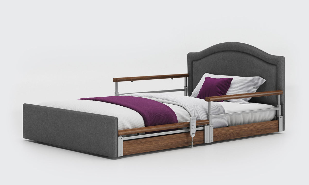 Opera Beds Solo Comfort Plus Profiling Floor Bed - Ultra-Low Falls Prevention Bed - Detail View 91