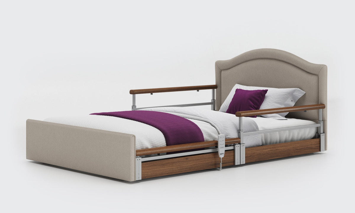 Opera Beds Solo Comfort Plus Profiling Floor Bed - Ultra-Low Falls Prevention Bed - Detail View 55