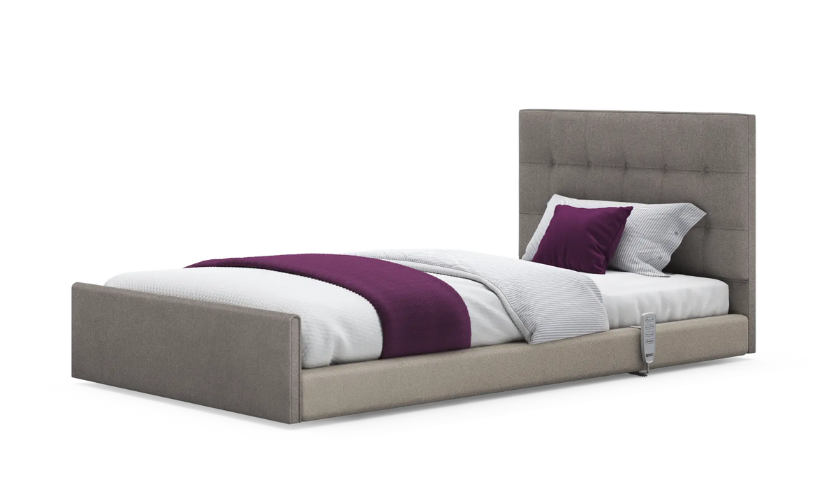 Opera Beds Solo Comfort Profiling Floor Bed - Ultra-Low Electric Nursing Bed - Detail View 105