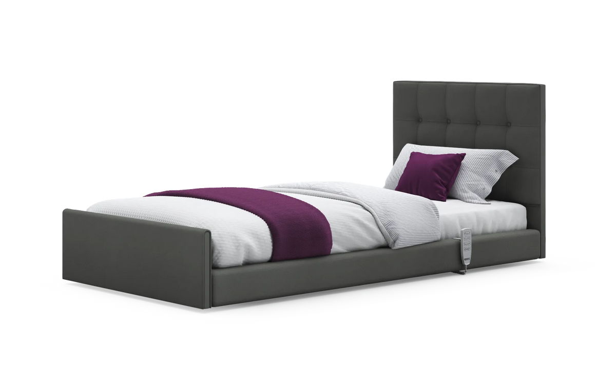 Opera Beds Solo Comfort Profiling Floor Bed - Ultra-Low Electric Nursing Bed - Detail View 84