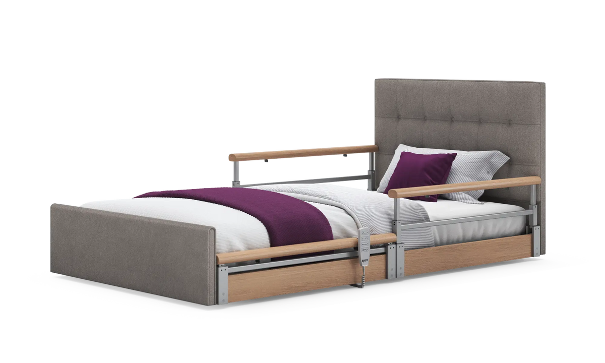 Opera Beds Solo Comfort Plus Profiling Floor Bed - Ultra-Low Falls Prevention Bed - Detail View 178