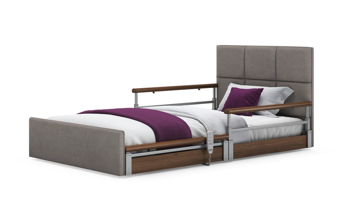 Opera Beds Solo Comfort Plus Profiling Floor Bed - Ultra-Low Falls Prevention Bed - Detail View 177