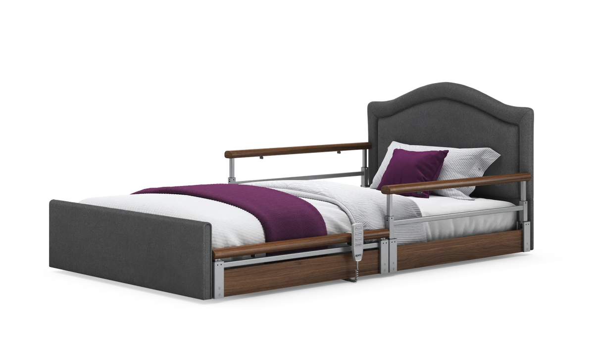 Opera Beds Solo Comfort Plus Profiling Floor Bed - Ultra-Low Falls Prevention Bed - Detail View 123