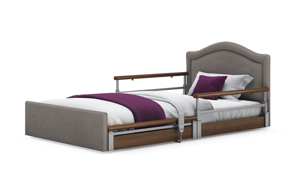 Opera Beds Solo Comfort Plus Profiling Floor Bed - Ultra-Low Falls Prevention Bed - Detail View 176