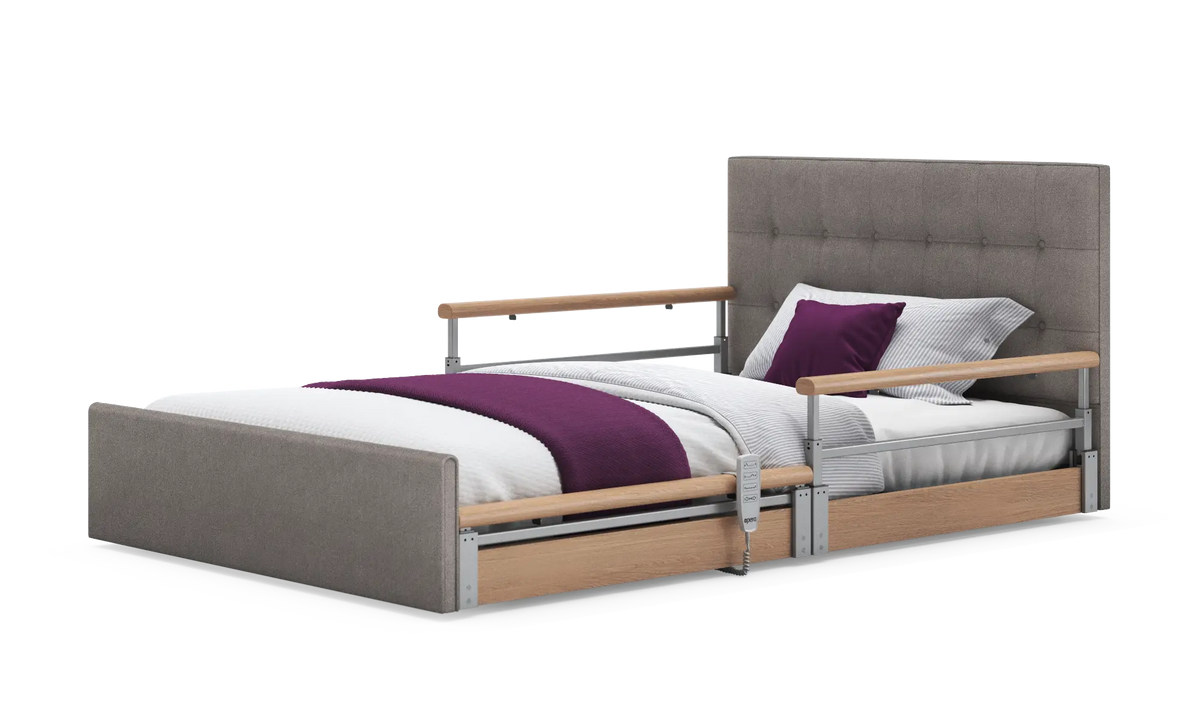Opera Beds Solo Comfort Plus Profiling Floor Bed - Ultra-Low Falls Prevention Bed - Detail View 184