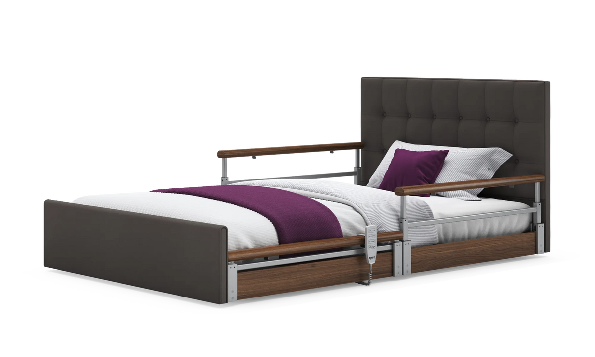 Opera Beds Solo Comfort Plus Profiling Floor Bed - Ultra-Low Falls Prevention Bed - Detail View 122