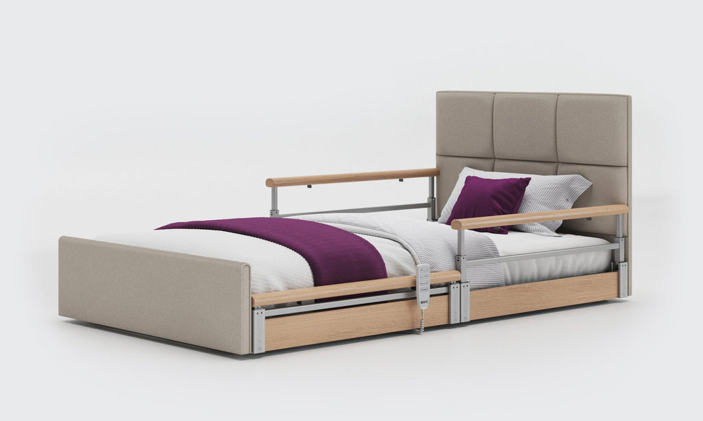 Opera Beds Solo Comfort Plus Profiling Floor Bed - Ultra-Low Falls Prevention Bed - Detail View 28