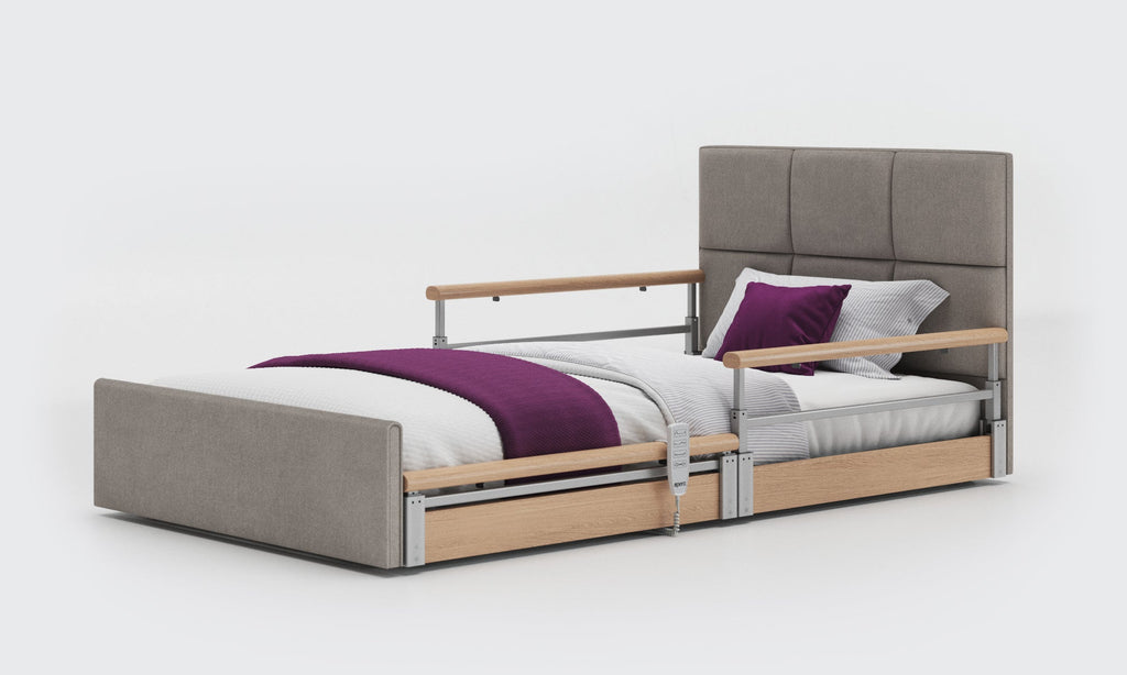 Opera Beds Solo Comfort Plus Profiling Floor Bed - Ultra-Low Falls Prevention Bed - Detail View 29