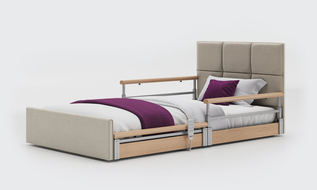 Opera Beds Solo Comfort Plus Profiling Floor Bed - Ultra-Low Falls Prevention Bed - Detail View 30
