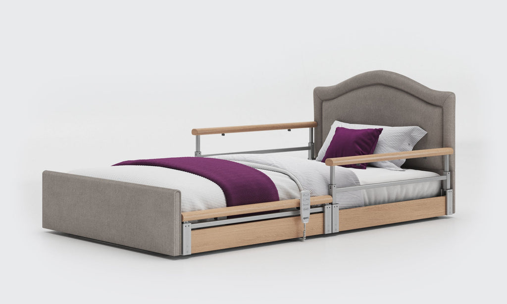 Opera Beds Solo Comfort Plus Profiling Floor Bed - Ultra-Low Falls Prevention Bed - Detail View 26