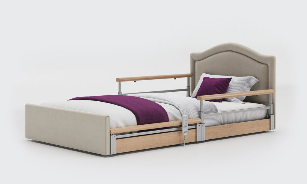 Opera Beds Solo Comfort Plus Profiling Floor Bed - Ultra-Low Falls Prevention Bed - Detail View 27