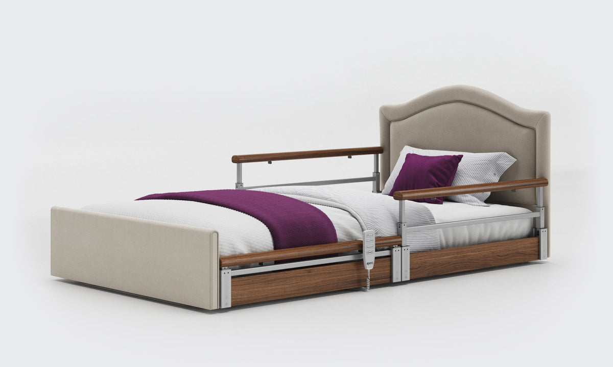Opera Beds Solo Comfort Plus Profiling Floor Bed - Ultra-Low Falls Prevention Bed - Detail View 34