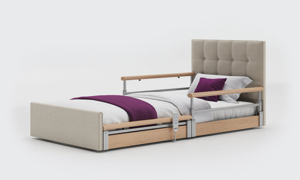 Opera Beds Solo Comfort Plus Profiling Floor Bed - Ultra-Low Falls Prevention Bed - Detail View 10