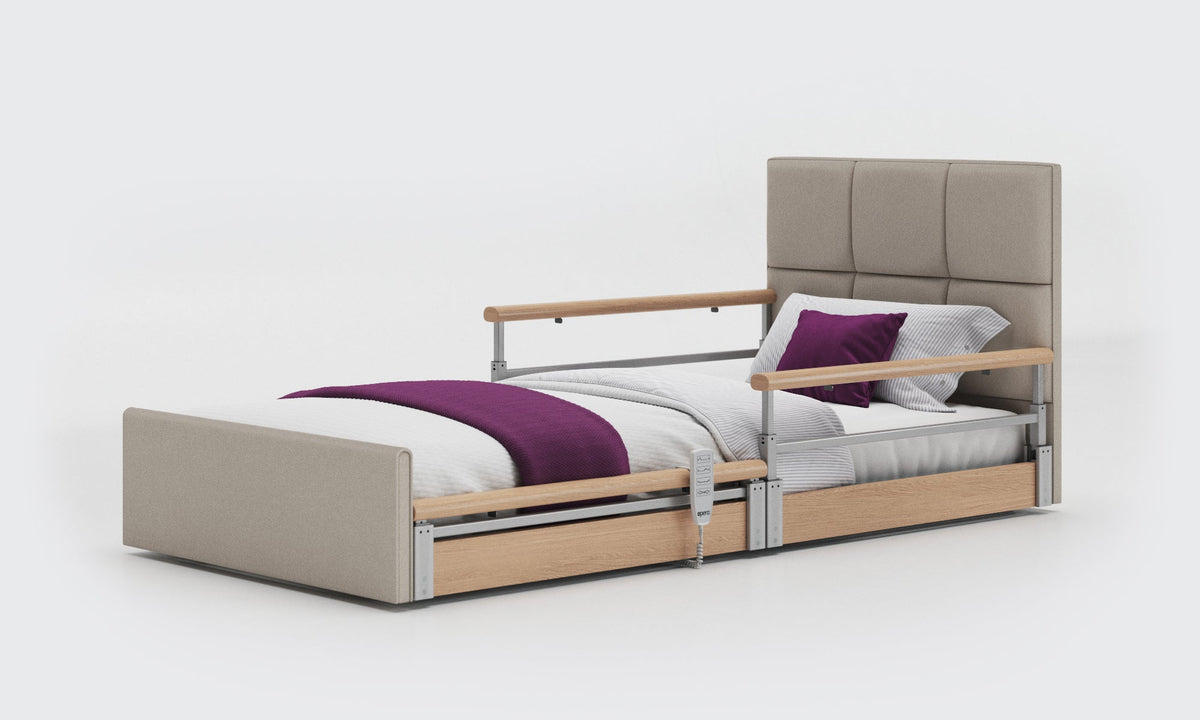 Opera Beds Solo Comfort Plus Profiling Floor Bed - Ultra-Low Falls Prevention Bed - Detail View 14