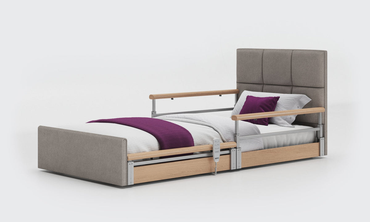 Opera Beds Solo Comfort Plus Profiling Floor Bed - Ultra-Low Falls Prevention Bed - Detail View 15