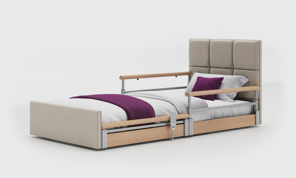 Opera Beds Solo Comfort Plus Profiling Floor Bed - Ultra-Low Falls Prevention Bed - Detail View 16