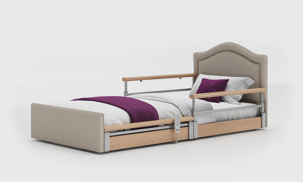 Opera Beds Solo Comfort Plus Profiling Floor Bed - Ultra-Low Falls Prevention Bed - Detail View 11