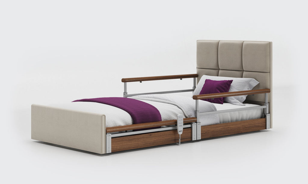 Opera Beds Solo Comfort Plus Profiling Floor Bed - Ultra-Low Falls Prevention Bed - Detail View 20