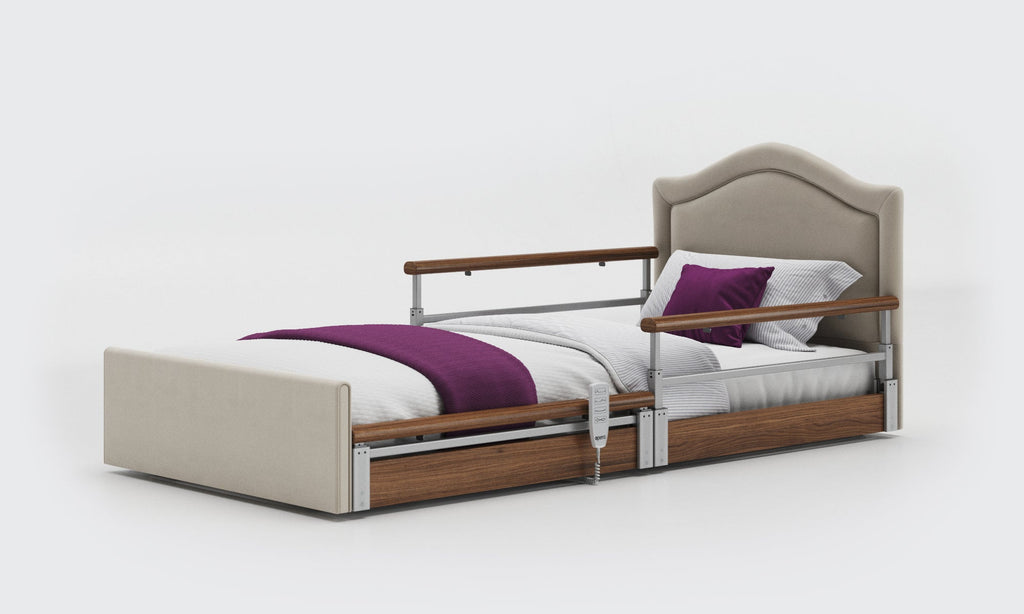 Opera Beds Solo Comfort Plus Profiling Floor Bed - Ultra-Low Falls Prevention Bed - Detail View 19