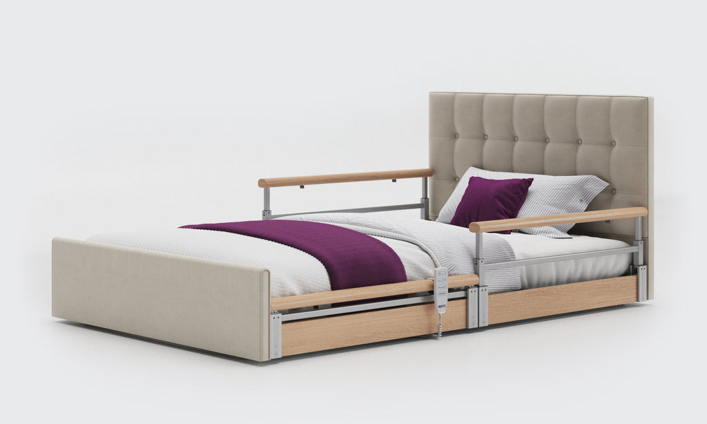Opera Beds Solo Comfort Plus Profiling Floor Bed - Ultra-Low Falls Prevention Bed - Detail View 39