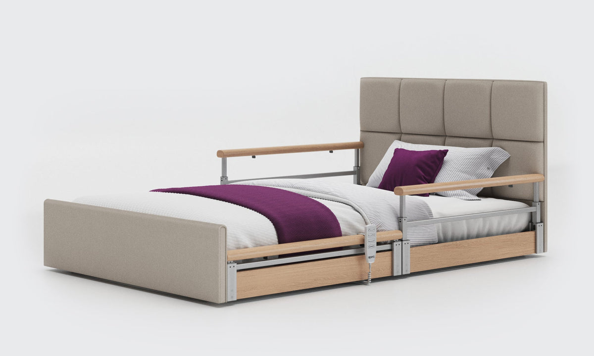 Opera Beds Solo Comfort Plus Profiling Floor Bed - Ultra-Low Falls Prevention Bed - Detail View 43