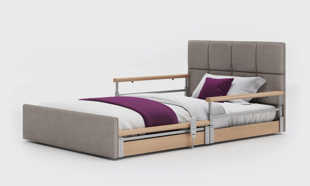 Opera Beds Solo Comfort Plus Profiling Floor Bed - Ultra-Low Falls Prevention Bed - Detail View 44