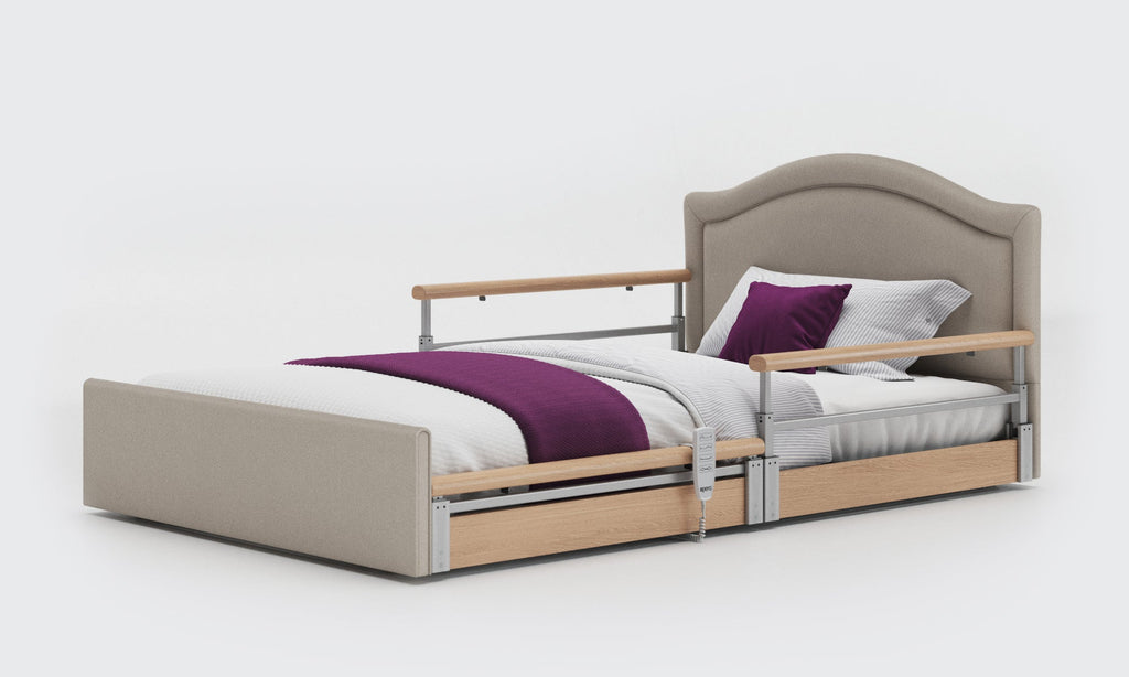 Opera Beds Solo Comfort Plus Profiling Floor Bed - Ultra-Low Falls Prevention Bed - Detail View 40