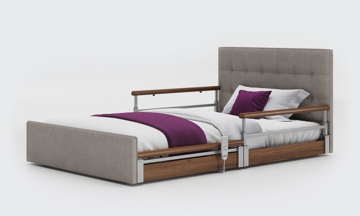 Opera Beds Solo Comfort Plus Profiling Floor Bed - Ultra-Low Falls Prevention Bed - Detail View 46