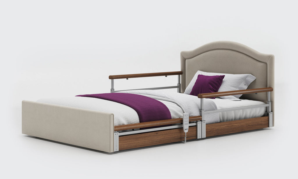 Opera Beds Solo Comfort Plus Profiling Floor Bed - Ultra-Low Falls Prevention Bed - Detail View 49