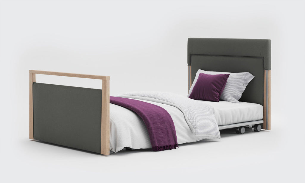 Opera Beds Solo SafeSide Upholstered Profiling Floor Bed - Ultra-Low Care Bed - Detail View 36
