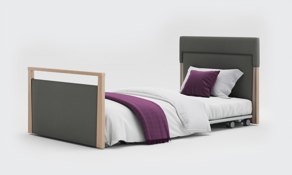 Opera Beds Solo SafeSide Upholstered Profiling Floor Bed - Ultra-Low Care Bed - Detail View 36