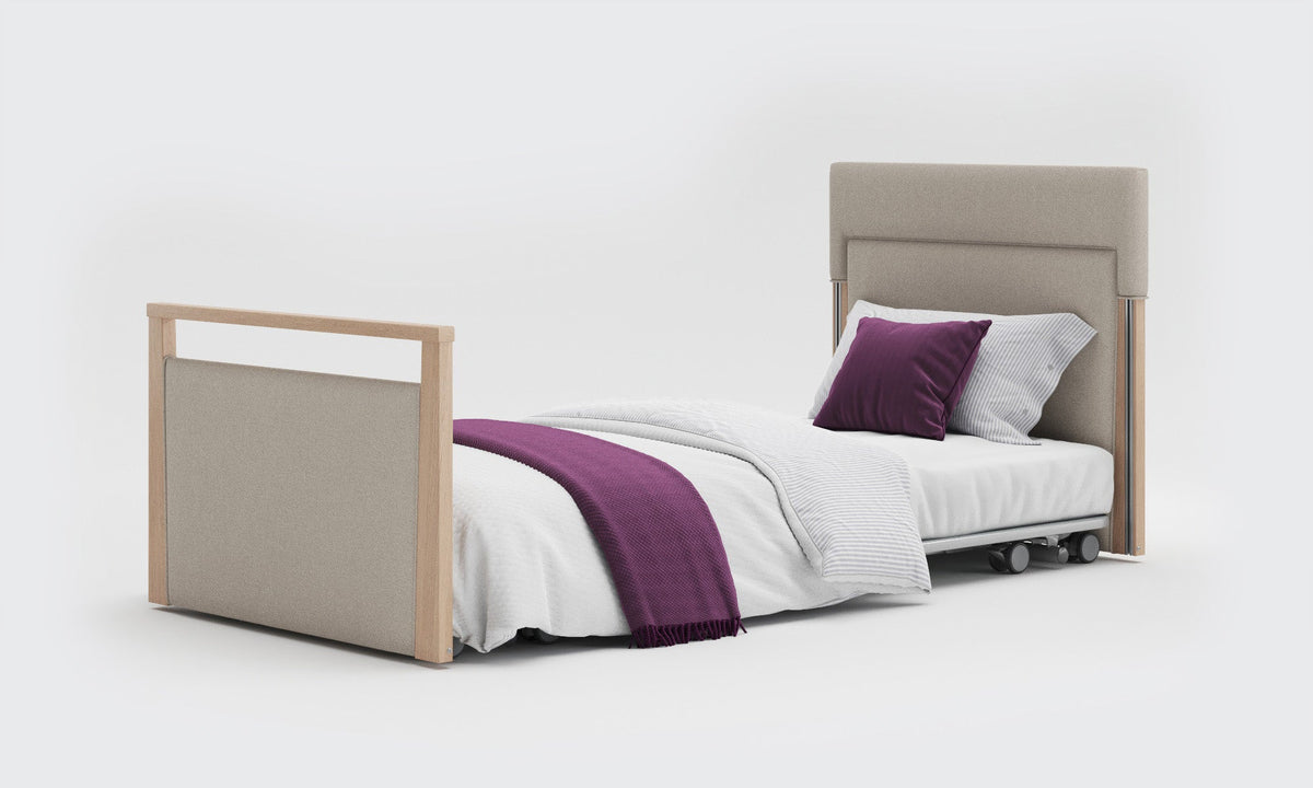 Opera Beds Solo SafeSide Upholstered Profiling Floor Bed - Ultra-Low Care Bed - Detail View 76
