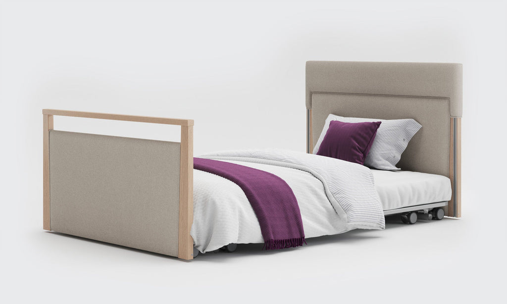 Opera Beds Solo SafeSide Upholstered Profiling Floor Bed - Ultra-Low Care Bed - Detail View 56