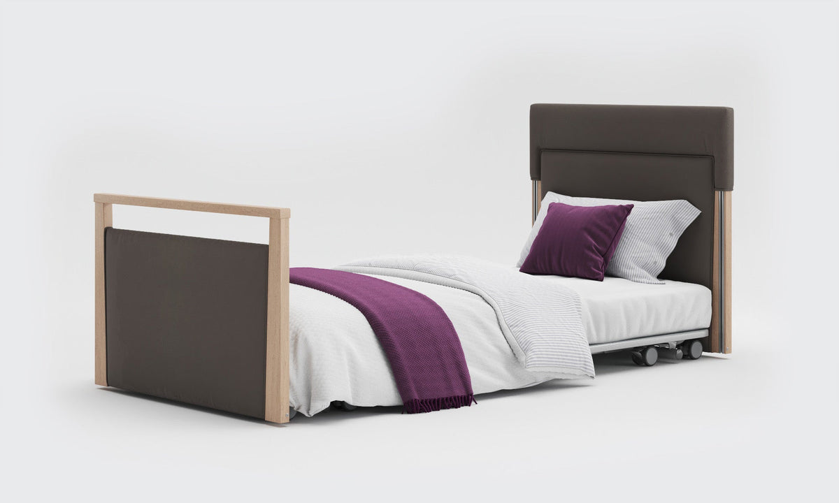 Opera Beds Solo SafeSide Upholstered Profiling Floor Bed - Ultra-Low Care Bed - Detail View 12