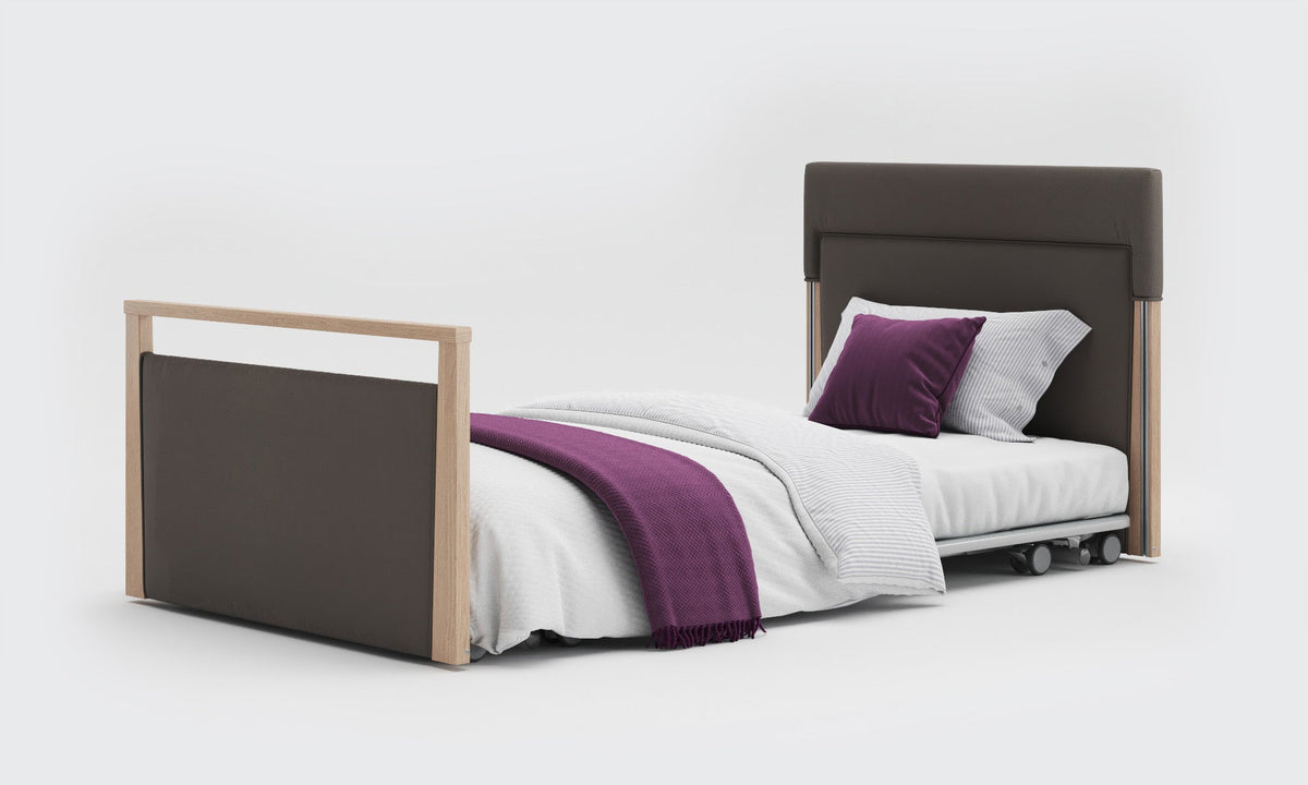 Opera Beds Solo SafeSide Upholstered Profiling Floor Bed - Ultra-Low Care Bed - Detail View 37
