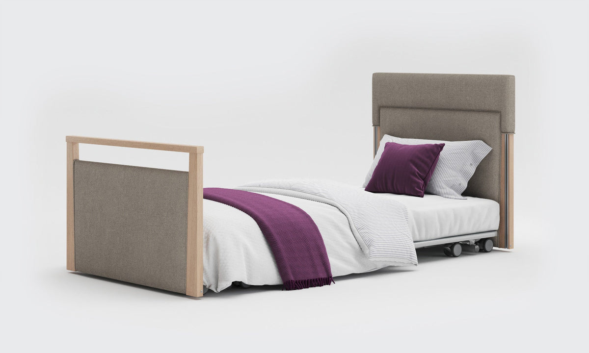 Opera Beds Solo SafeSide Upholstered Profiling Floor Bed - Ultra-Low Care Bed - Detail View 9