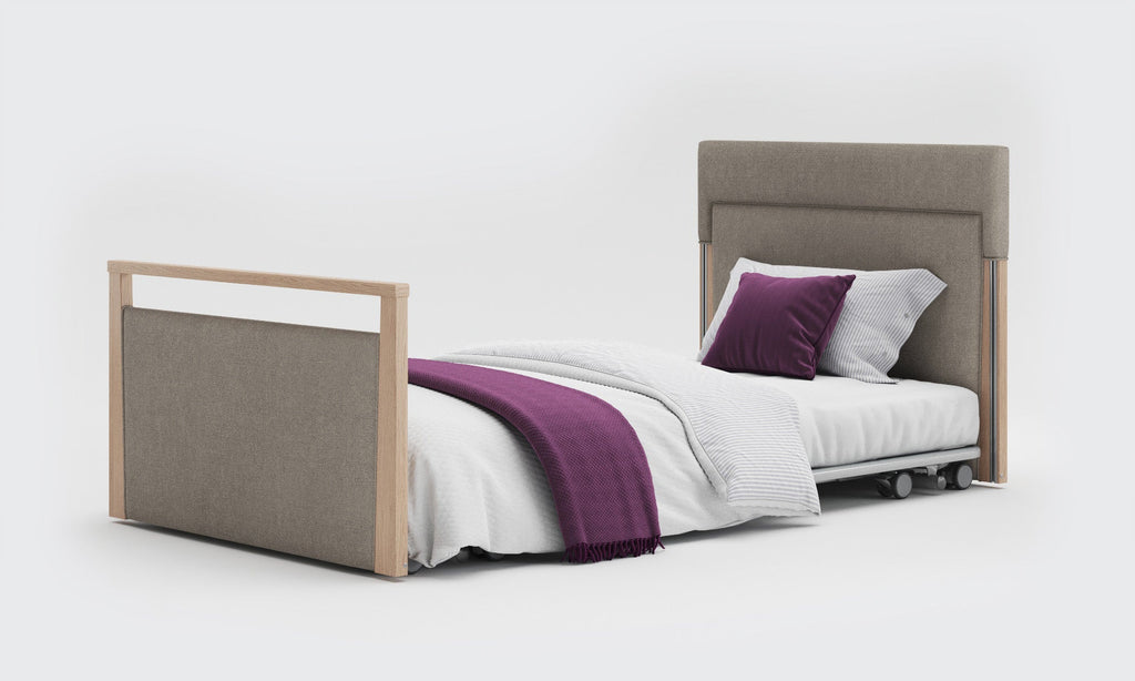 Opera Beds Solo SafeSide Upholstered Profiling Floor Bed - Ultra-Low Care Bed - Detail View 33