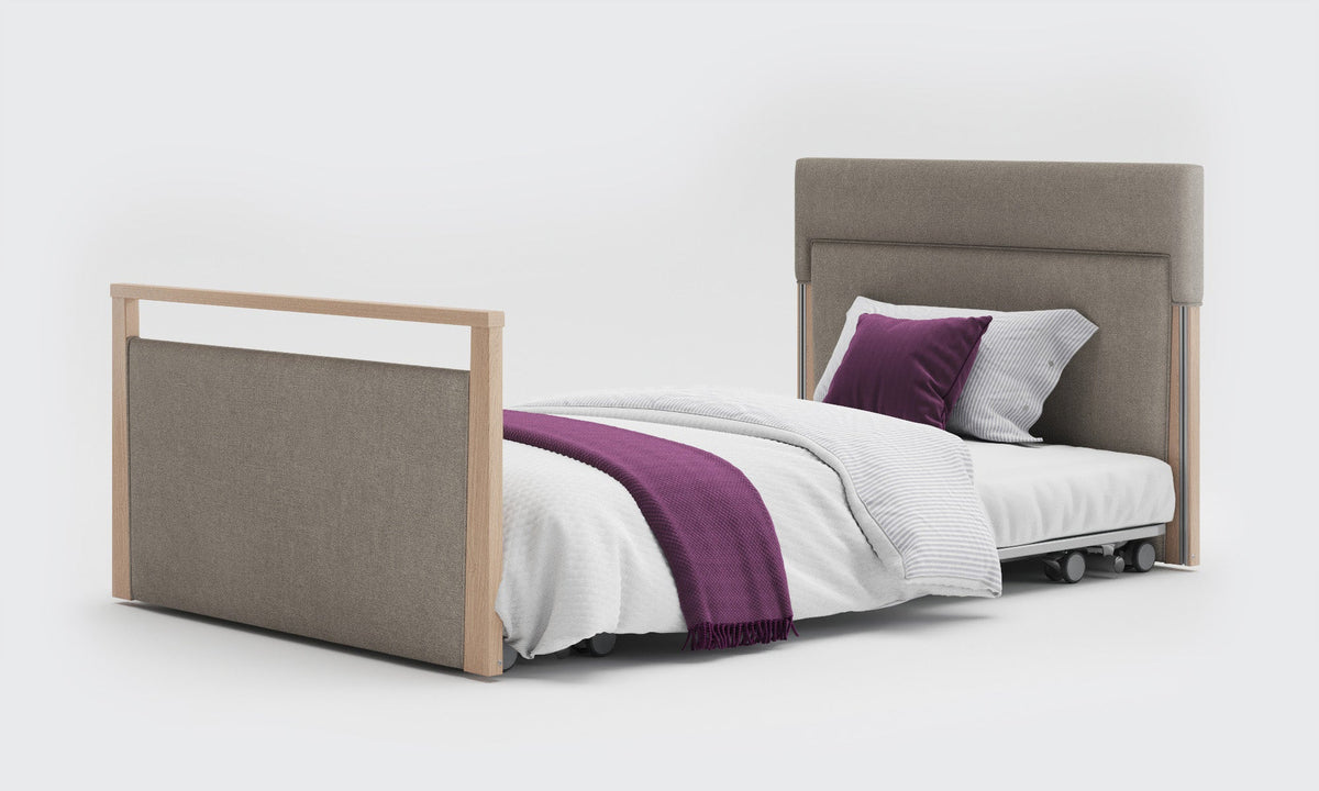 Opera Beds Solo SafeSide Upholstered Profiling Floor Bed - Ultra-Low Care Bed - Detail View 58