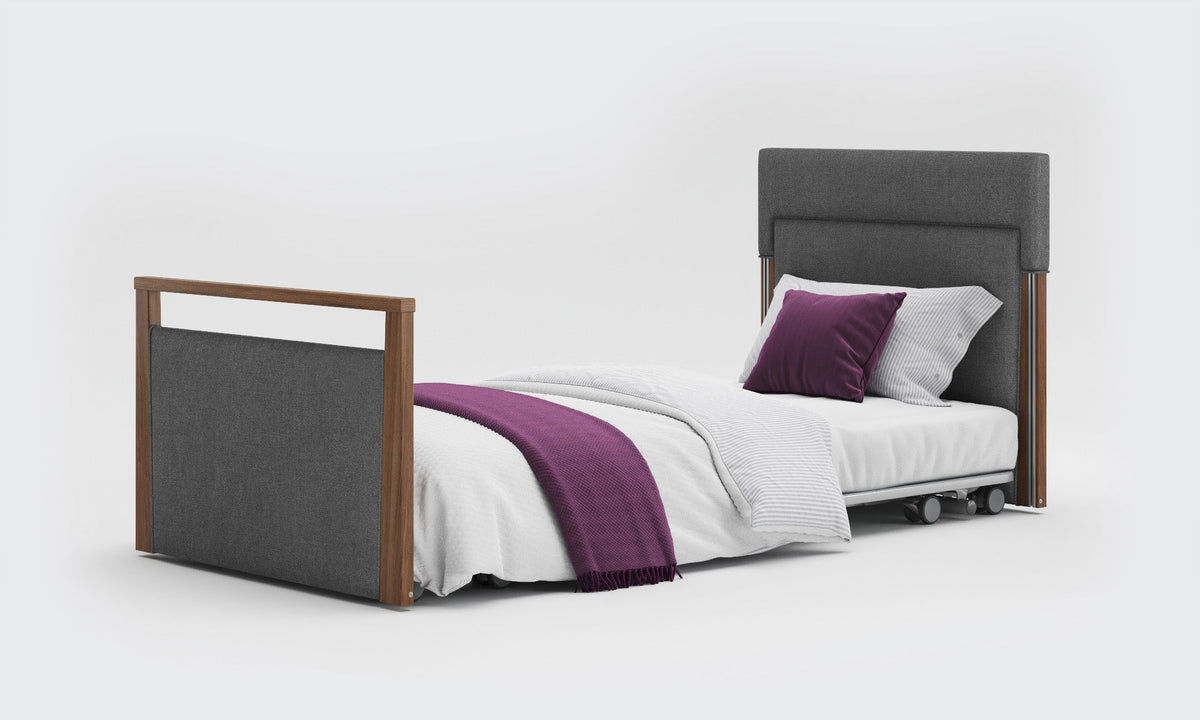 Opera Beds Solo SafeSide Upholstered Profiling Floor Bed - Ultra-Low Care Bed - Detail View 21