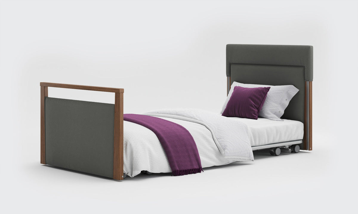 Opera Beds Solo SafeSide Upholstered Profiling Floor Bed - Ultra-Low Care Bed - Detail View 23