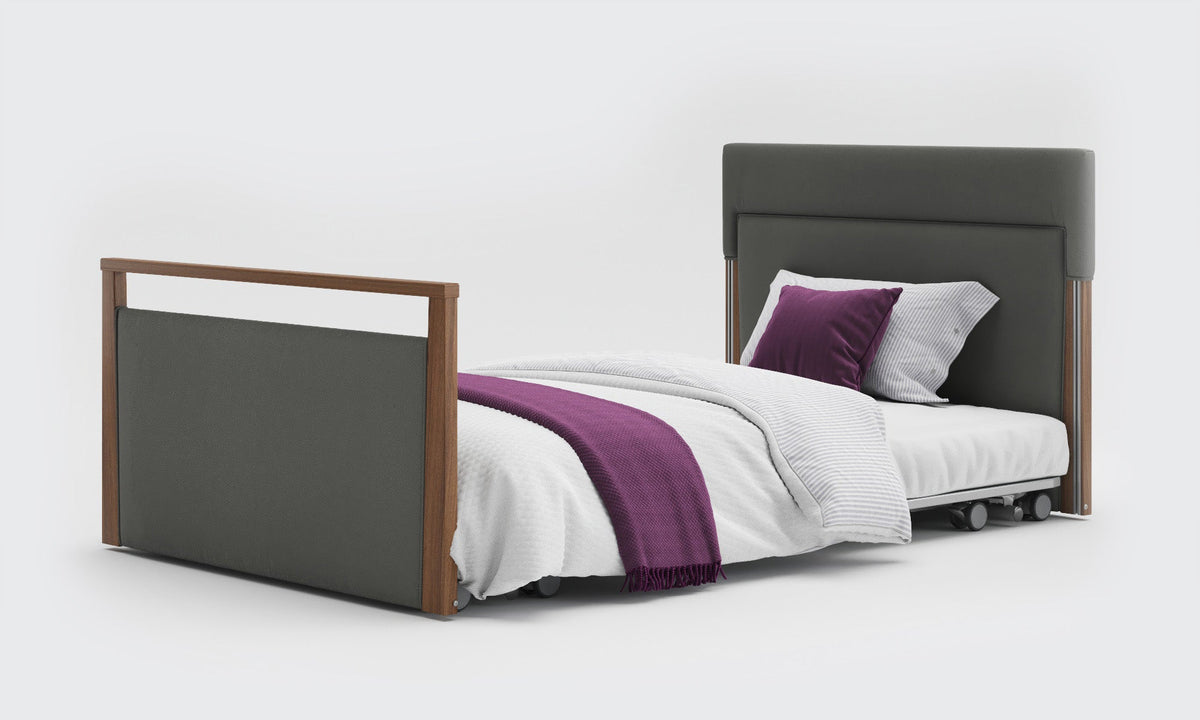 Opera Beds Solo SafeSide Upholstered Profiling Floor Bed - Ultra-Low Care Bed - Detail View 73
