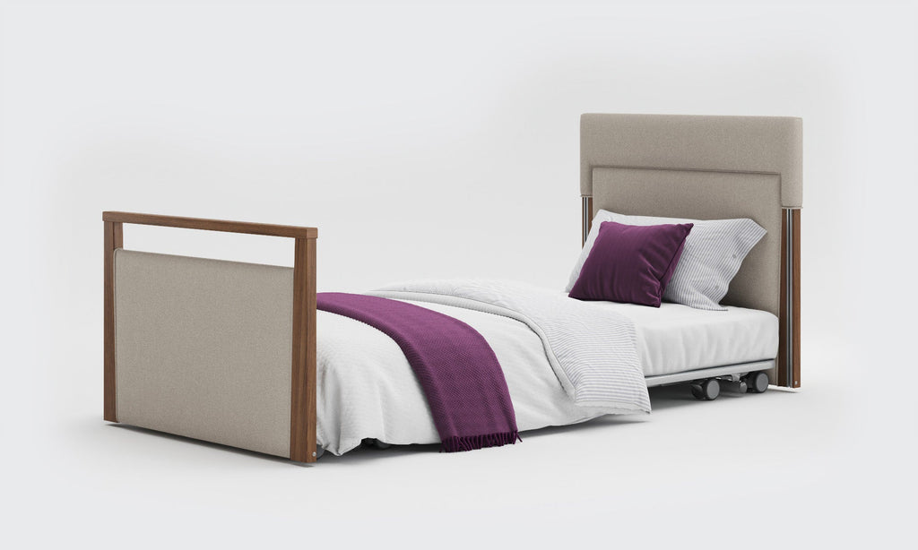 Opera Beds Solo SafeSide Upholstered Profiling Floor Bed - Ultra-Low Care Bed - Detail View 19